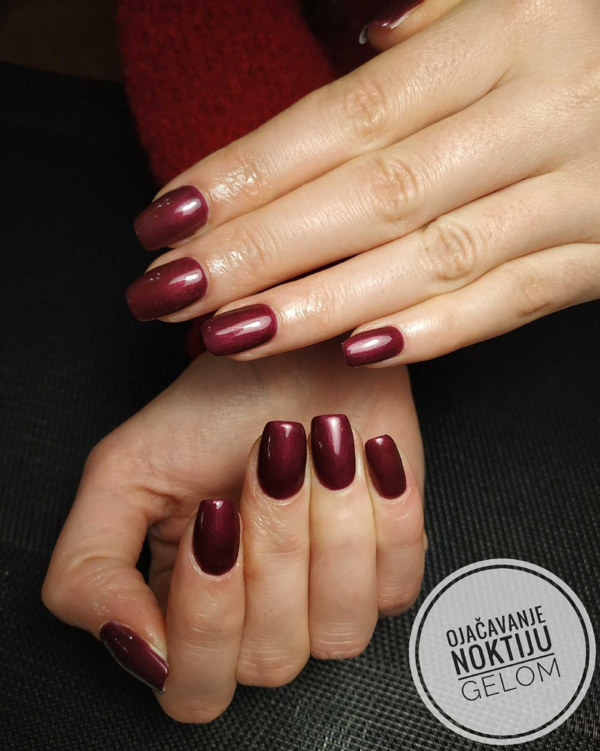 Ojačavanje noktiju gelom dužina 1 - Right Beauty, Beograd Ojačavanje noktiju Nokti Ojačavanje noktiju, Beograd, Centar, Stari grad, Dorćol