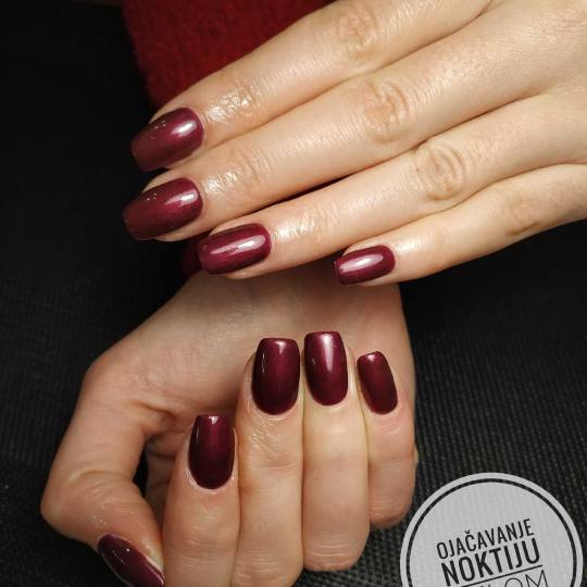 Right Beauty #beograd Ojačavanje noktiju Ojačavanje noktiju gelom dužina 1