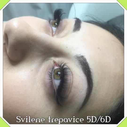 Olymp Beauty #nis Nadogradnja trepavica Svilene trepavice 5D/6D Nadogradnja svilenih trepavica - 5D 