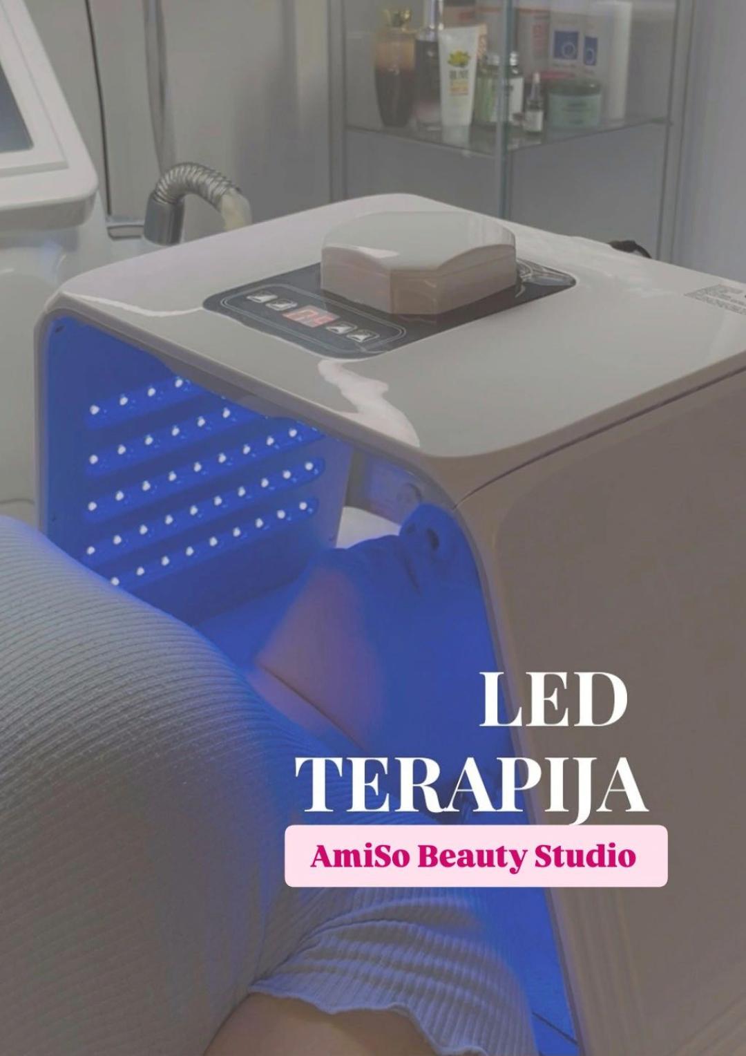 Led svetlosna terapija lica - AmiSo Beauty Studio, Novi Sad Tretman lica Lice Tretman lica, Novi Sad, Centar - Stari grad