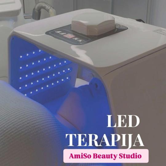 AmiSo Beauty Studio #novisad Tretman lica Led svetlosna terapija lica