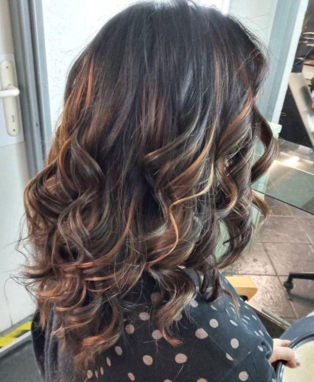 Kalina Beauty #beograd Ombre, sombre, balayage Balayage + preliv + feniranje - duga kosa