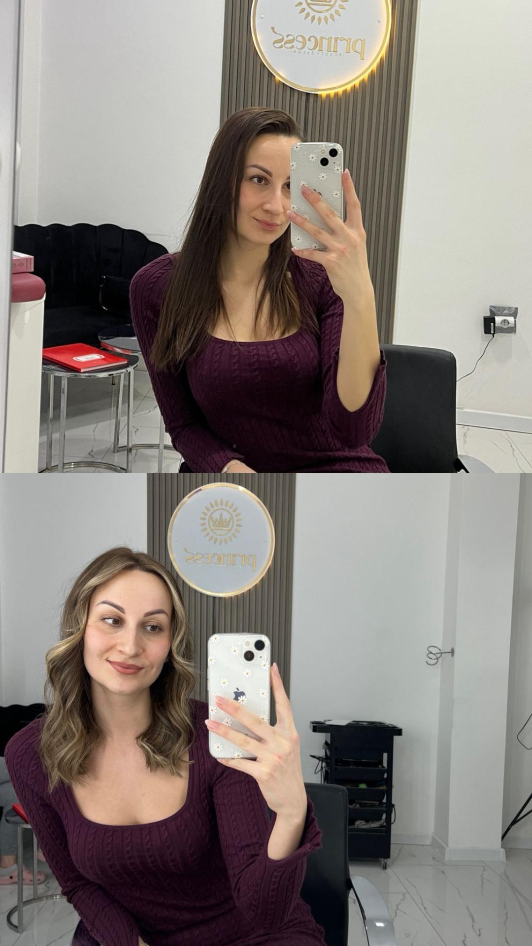 Princess beauty #nis Ombre, sombre, balayage Balayage - kosa srednje dužine