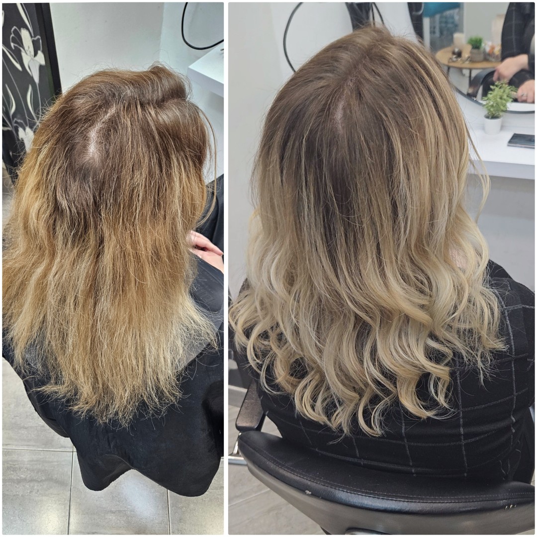 Beauty salon XL Lady #beograd Ombre, sombre, balayage Balayage paket 2 - kosa srednje dužine