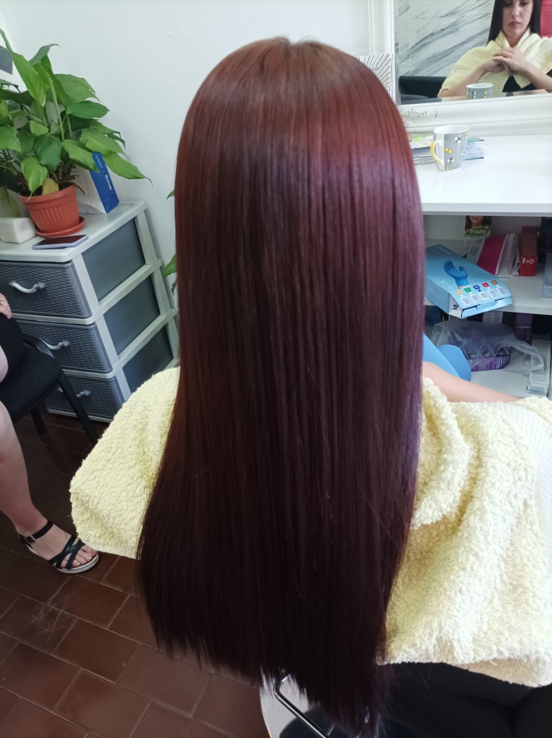Shiny Look Gordina #nis Keratinski tretmani Keratinsko ispravljanje kose - duga tanka kosa