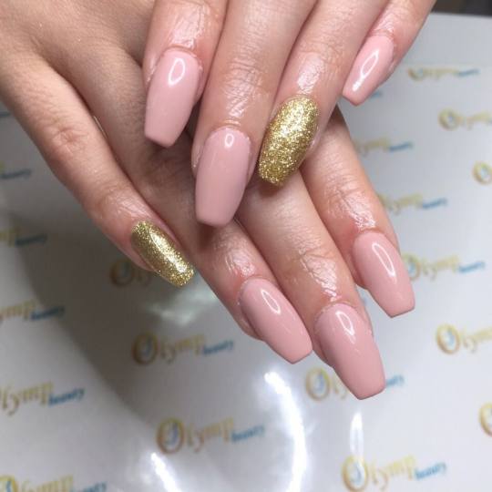 Olymp Beauty #nis Ojačavanje noktiju Ojačanje  noktiju Ojačavanje prirodnih noktiju gelom - duži
