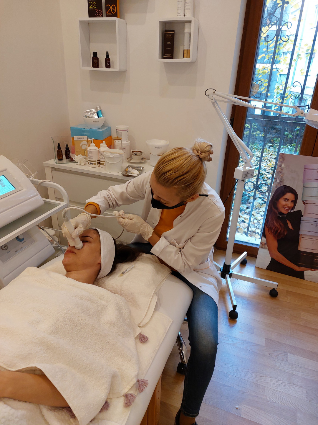 Viva Derm #beograd Tretman lica Higijenski tretman lica + (mikrodermoabrazija i hemijski piling)