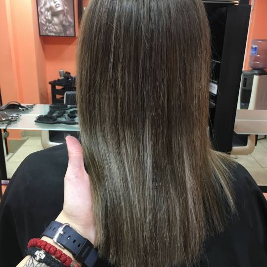 Hair Studio K1 #beograd Farbanje kose +Keratinsko ispravljanje kose Ombre i balayage - srednja duži