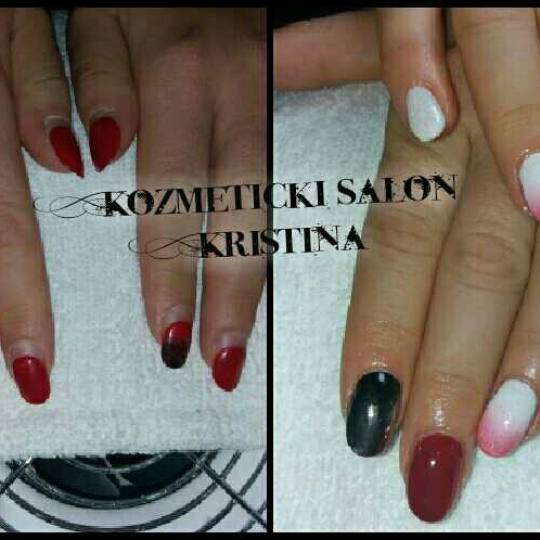 Kristina #beograd Korekcija noktiju korekcija... Korekcija izlivanja / ojačavanja noktiju Korekcija