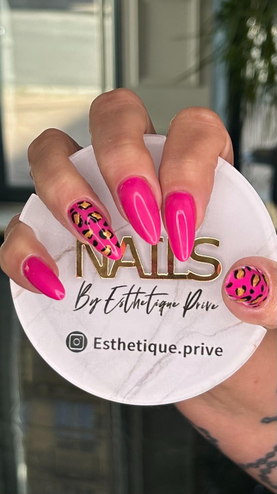 Esthetique Privé #beograd Izlivanje noktiju Izlivanje noktiju gelom - XL dužina