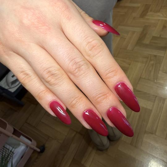 Beauty room Zvezdara #beograd Izlivanje noktiju Korekcija izlivanja noktiju gelom - L dužina