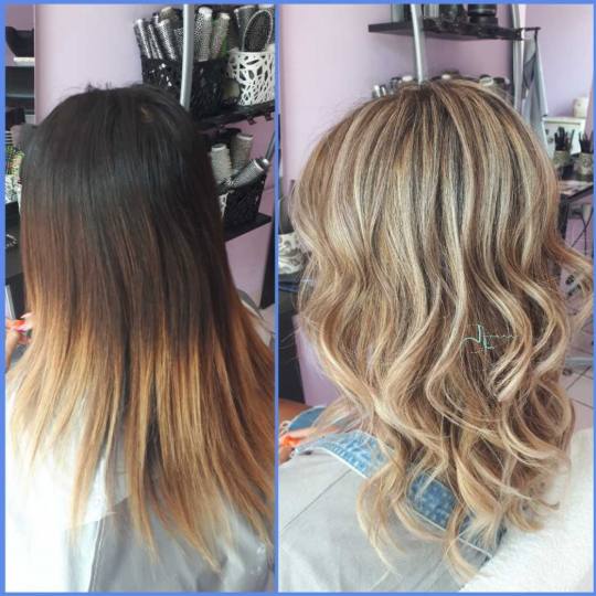 Jovana + #beograd Ombre, sombre, balayage Ombre / sombre / balayage + preliv - duga kosa
