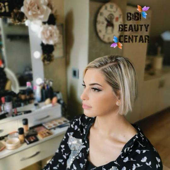 Bibi beauty centar #beograd Make-up / šminkanje Profesionalno šminkanje + veštačke trepavice mak