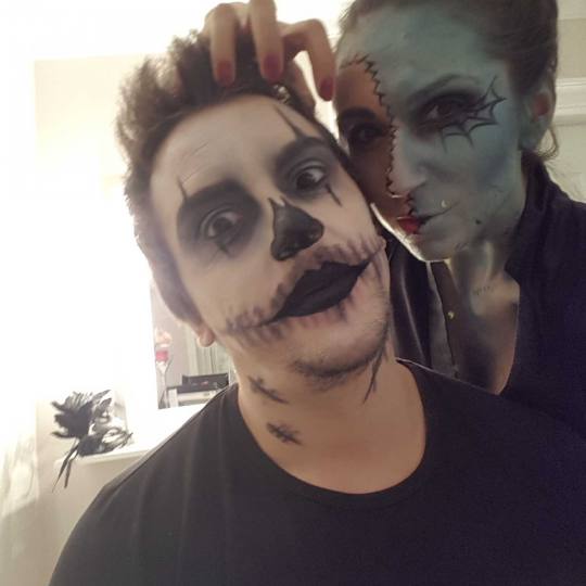 Unna Centar #beograd Make-up / šminkanje #halloween Profesionalno šminkanje - u salonu Posebne pri