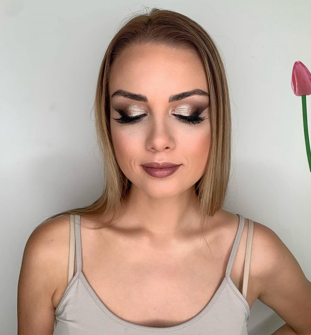 M Studio 0303 #novisad Make-up / šminkanje Profesionalno šminkanje + veštačke trepavice