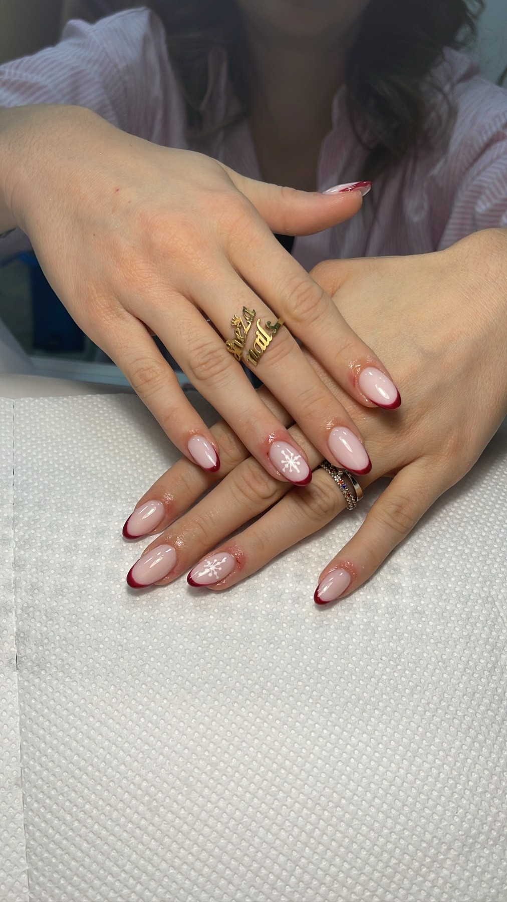 Sneža Nails #beograd Izlivanje noktiju Izlivanje noktiju gelom - M dužina