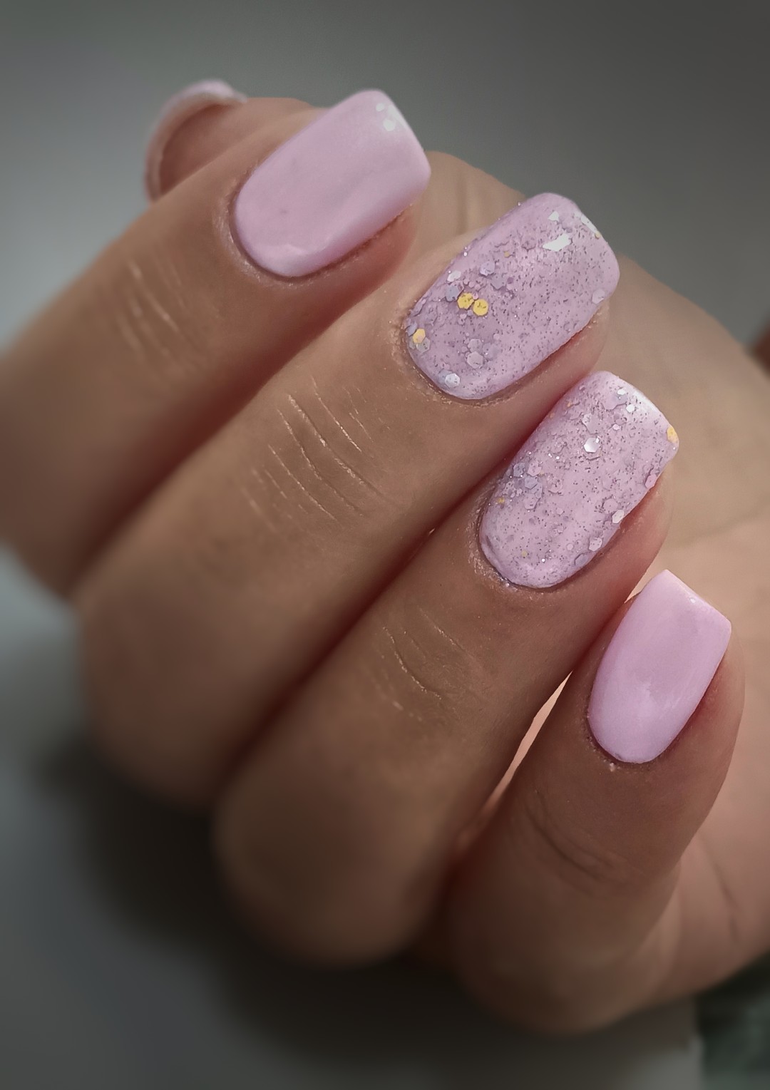 Nails by Helena #beograd Ojačavanje noktiju Ojačavanje prirodnih noktiju + ruski manikir - S dužina