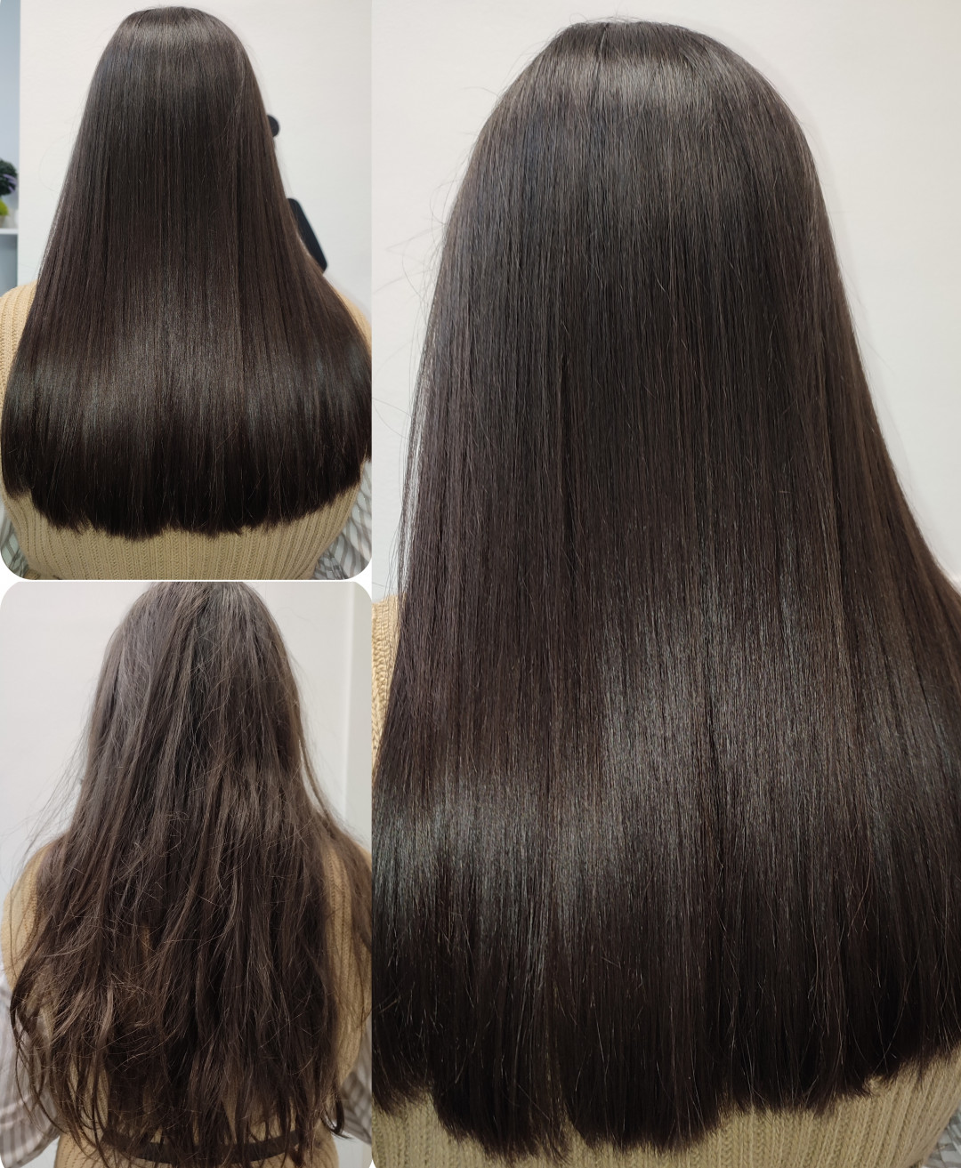 Keratinsko ispravljanje - extra duga kosa (preko lopatica) - Infinity Hair, Novi Sad Ispravljanje kose Frizerski saloni Ispravljanje kose, Novi Sad, Grbavica, Liman, Adamićevo