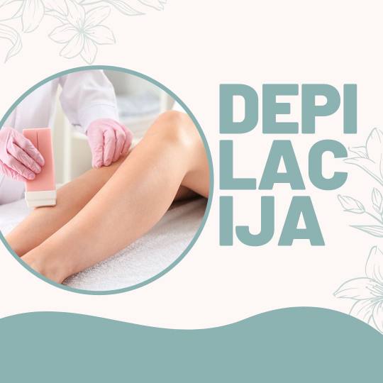 Lancier Beauty Expert #beograd Depilacija nogu Depilacija celih nogu hladnim voskom - za dame
