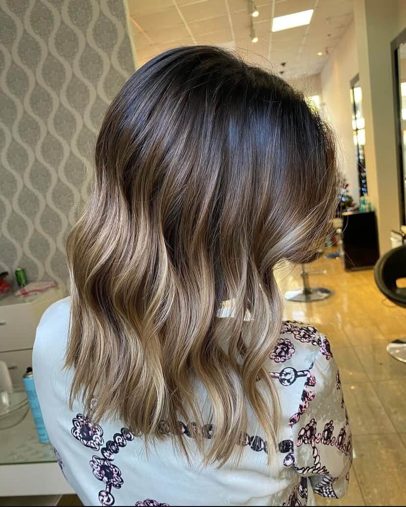 Omega Hair Style #novisad Ombre, sombre, balayage Balayage - kosa srednje dužine