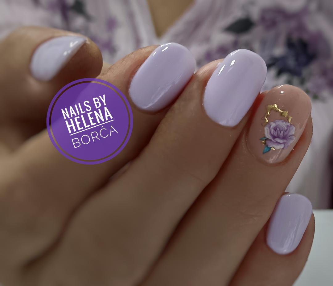 Nails by Helena #beograd Ojačavanje noktiju Ojačavanje prirodnih noktiju + ruski manikir - S dužina