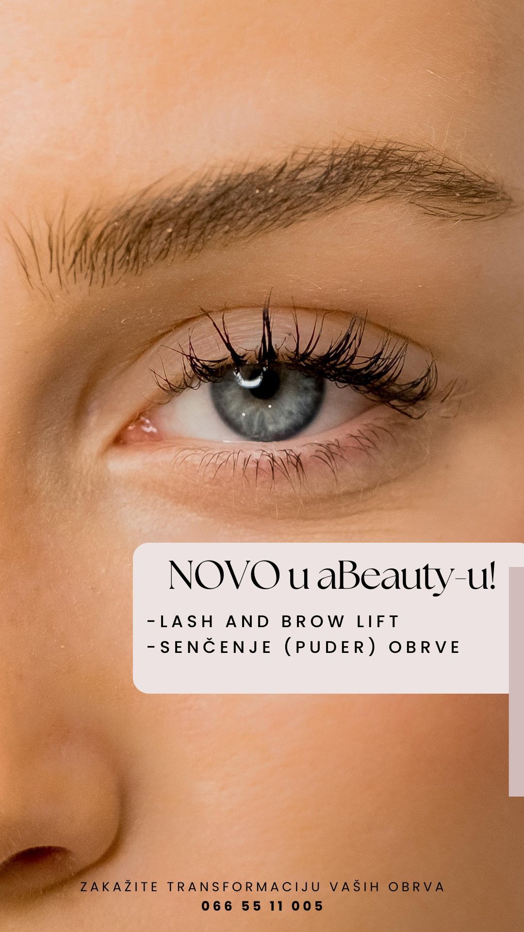 aBeauty Salon Lepote #beograd Trepavice Lash lift