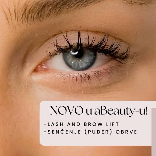 aBeauty Salon Lepote #beograd Trepavice Lash lift Brow i lash lift su neinvazivni kozmetički tretma
