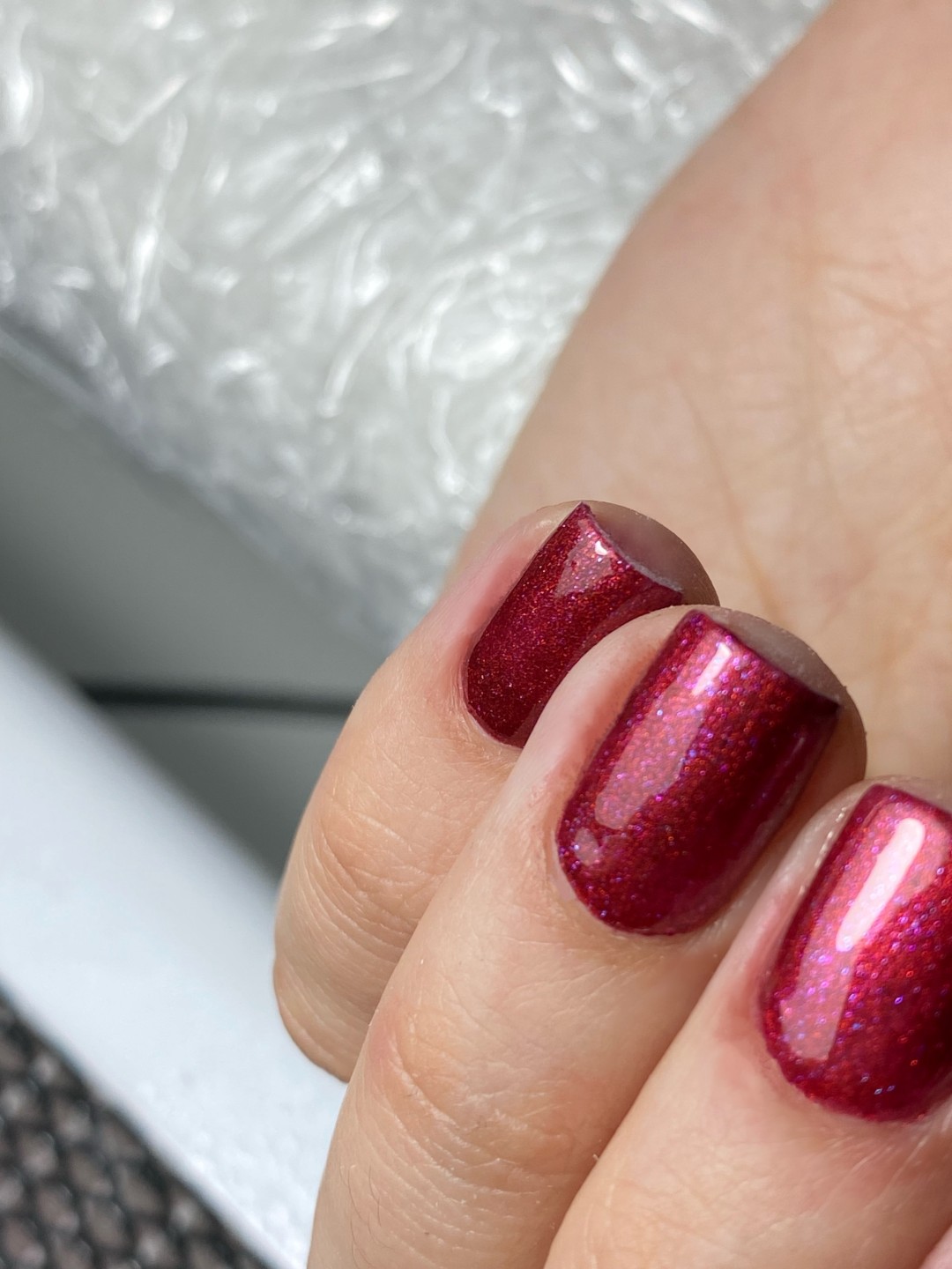 Frančeska beauty studio #novisad Ojačavanje noktiju Ojačavanje noktiju ruber bazom