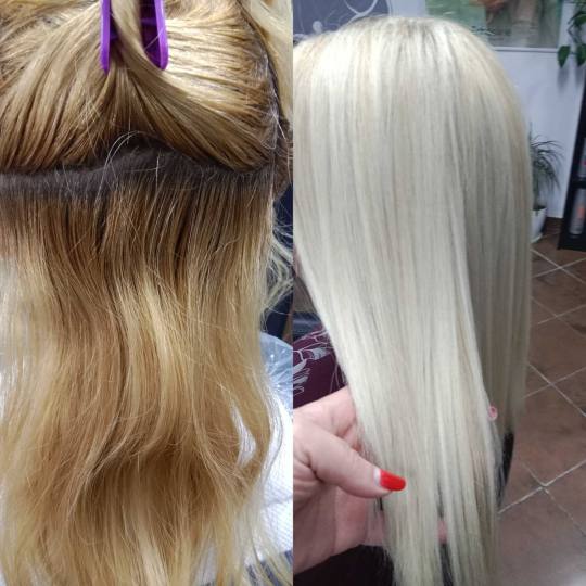 Natali 19 #beograd Pramenovi Pramenovi na foliju - duga kosa