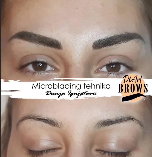 DiArt Studio #beograd Obrve Microblading