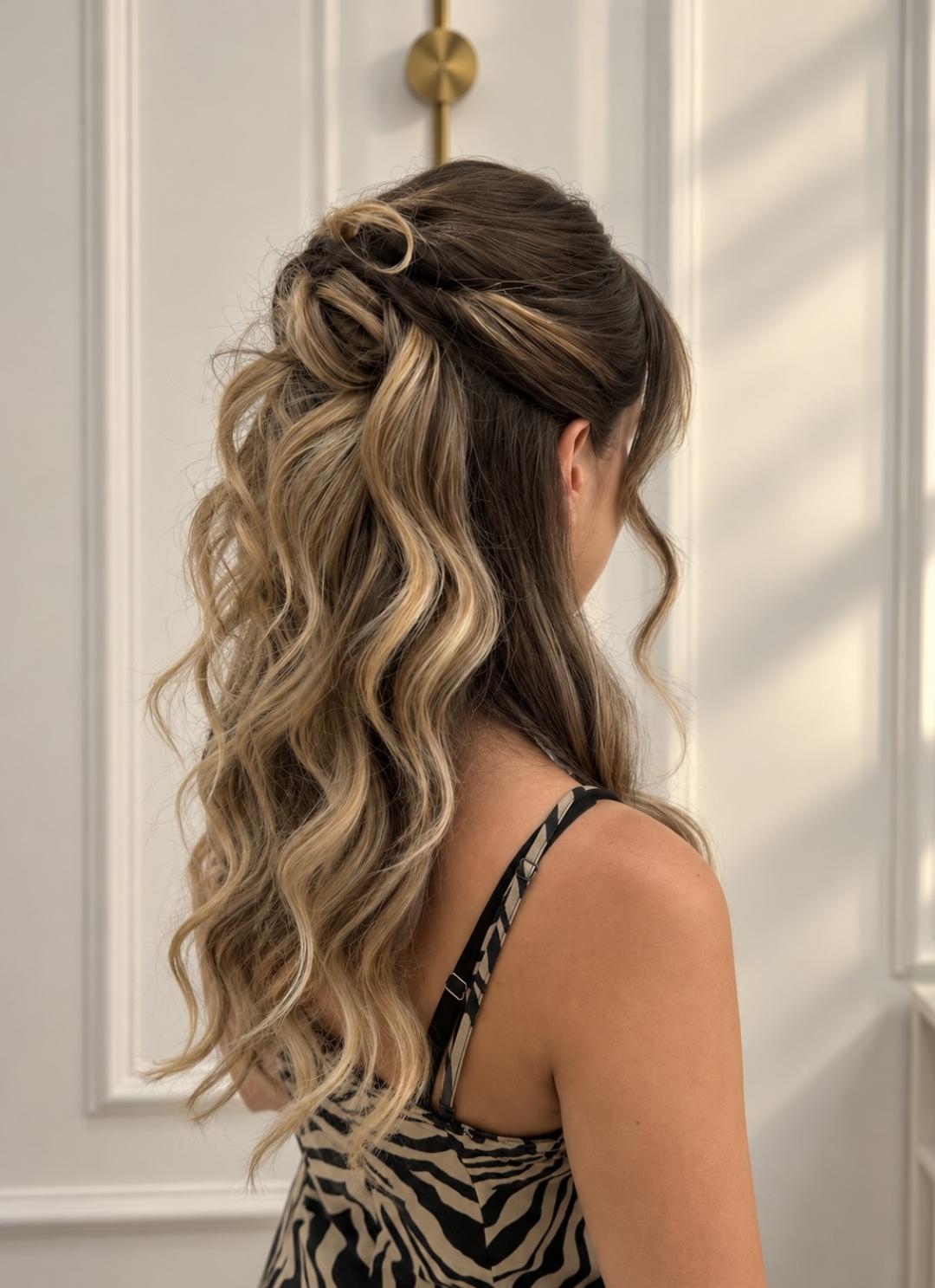 Svečana frizura - trendy - Studio Popov, Beograd Svečane i frizure za svadbu Frizerski saloni Svečane i frizure za svadbu, Beograd, Vračar, Čubura, Crveni krst