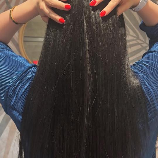 Beauty boom #beograd Feniranje i stilizovanje Feniranje na ravno - kosa srednje dužine