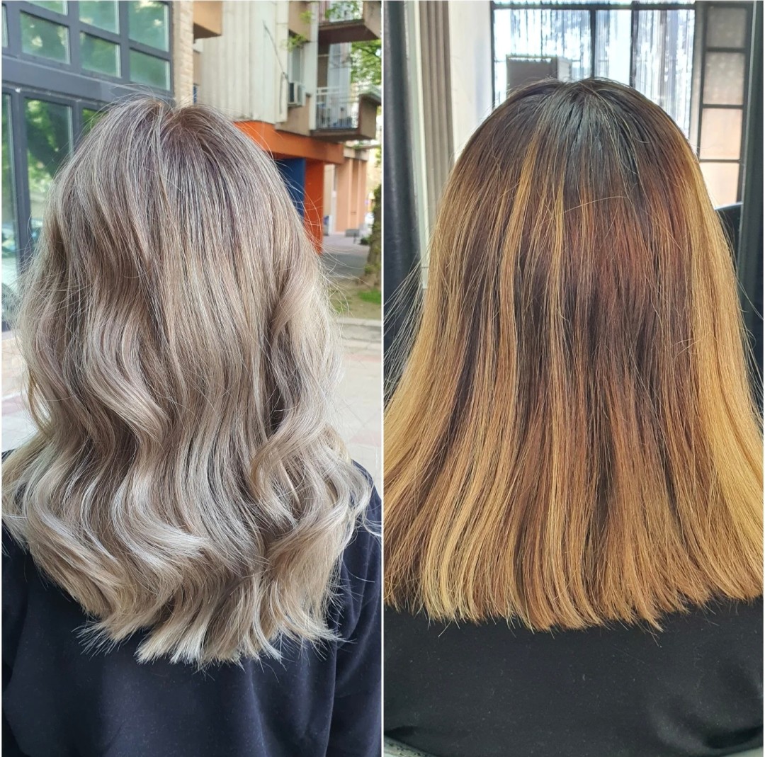 Balayage / Ombre - kosa srednje dužine - Fancy L.V., Beograd Ombre, sombre, balayage Frizerski saloni Ombre, sombre, balayage, Beograd, Centar, Stari grad, Dorćol