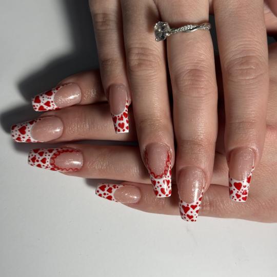 The Maya #beograd Korekcija noktiju Korekcija noktiju - M dužina