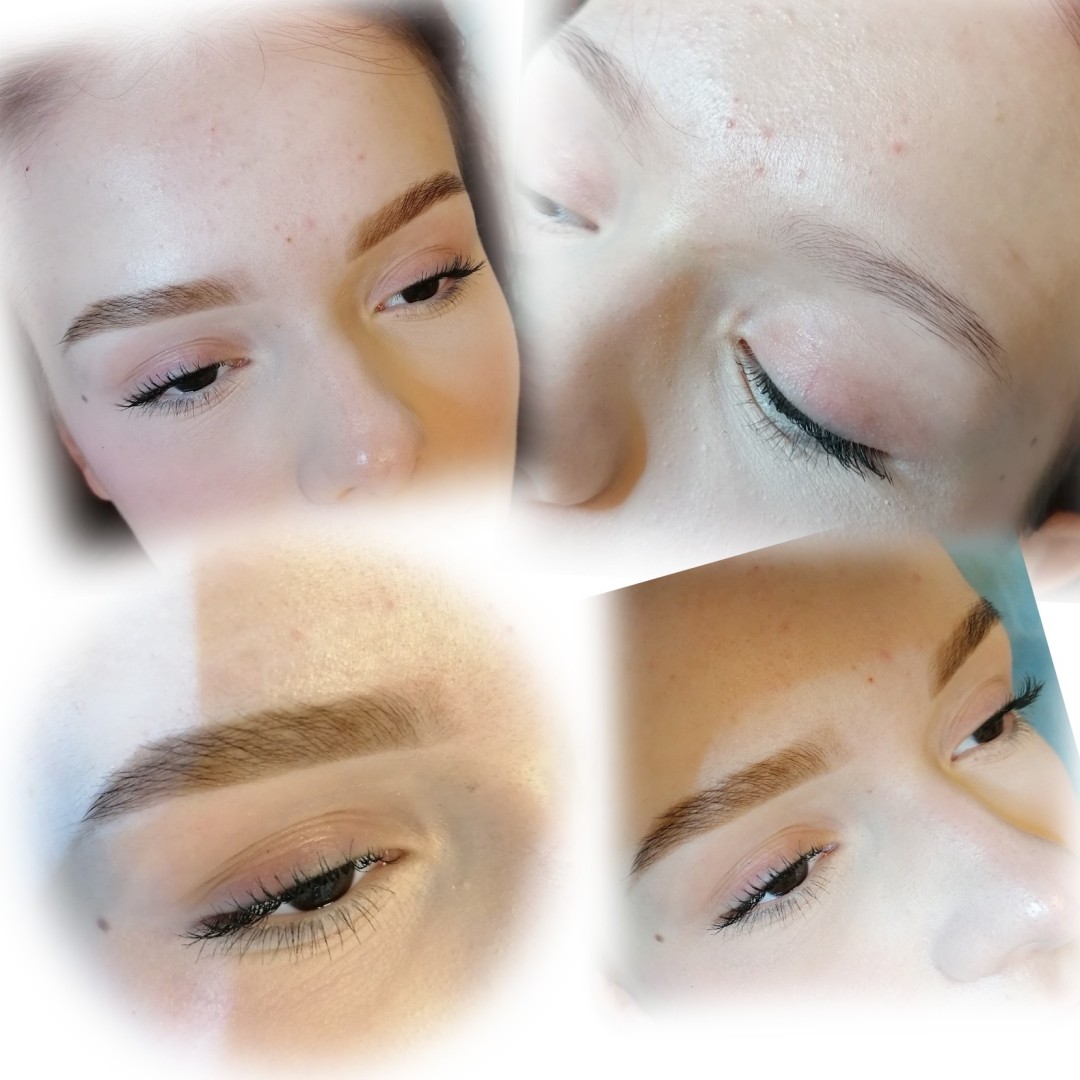 Dizajn obrva farbom - Beauty Studio Asja 2, Novi Sad Obrve Lice Obrve, Novi Sad, Rotkvarija, Podbara, Salajka