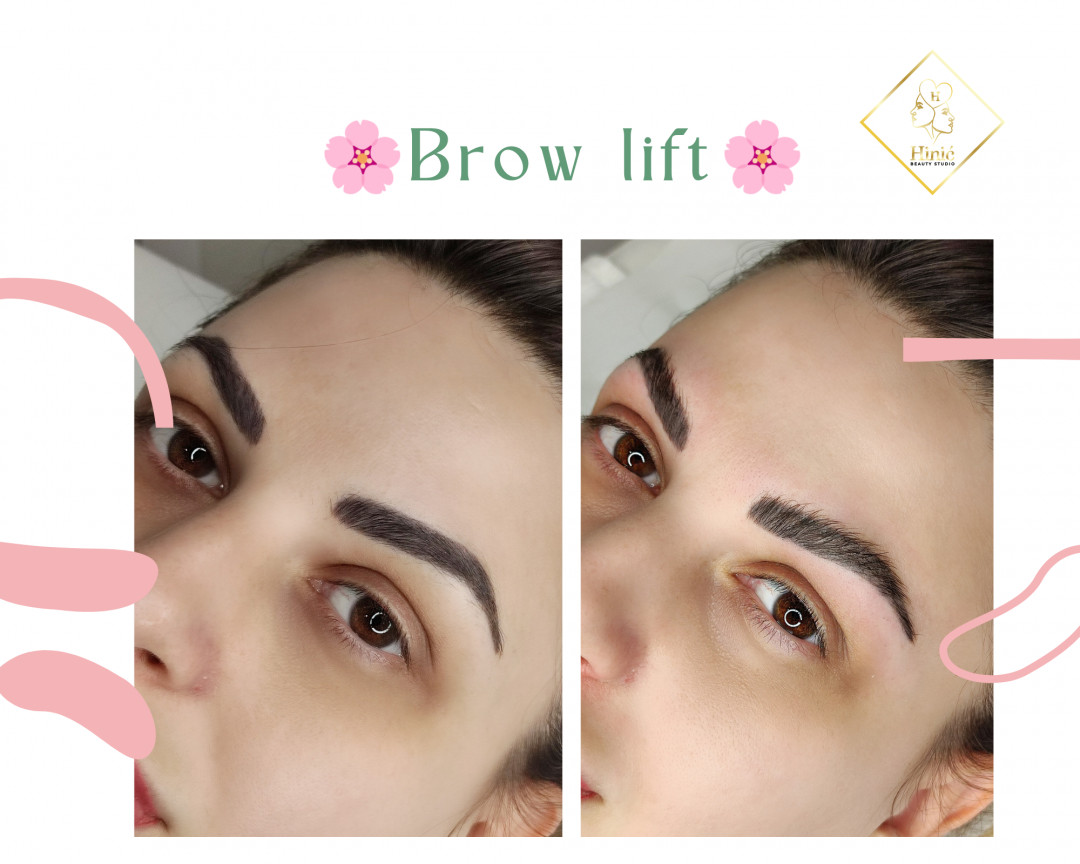 Hinić Beauty studio #beograd Obrve Brow lift