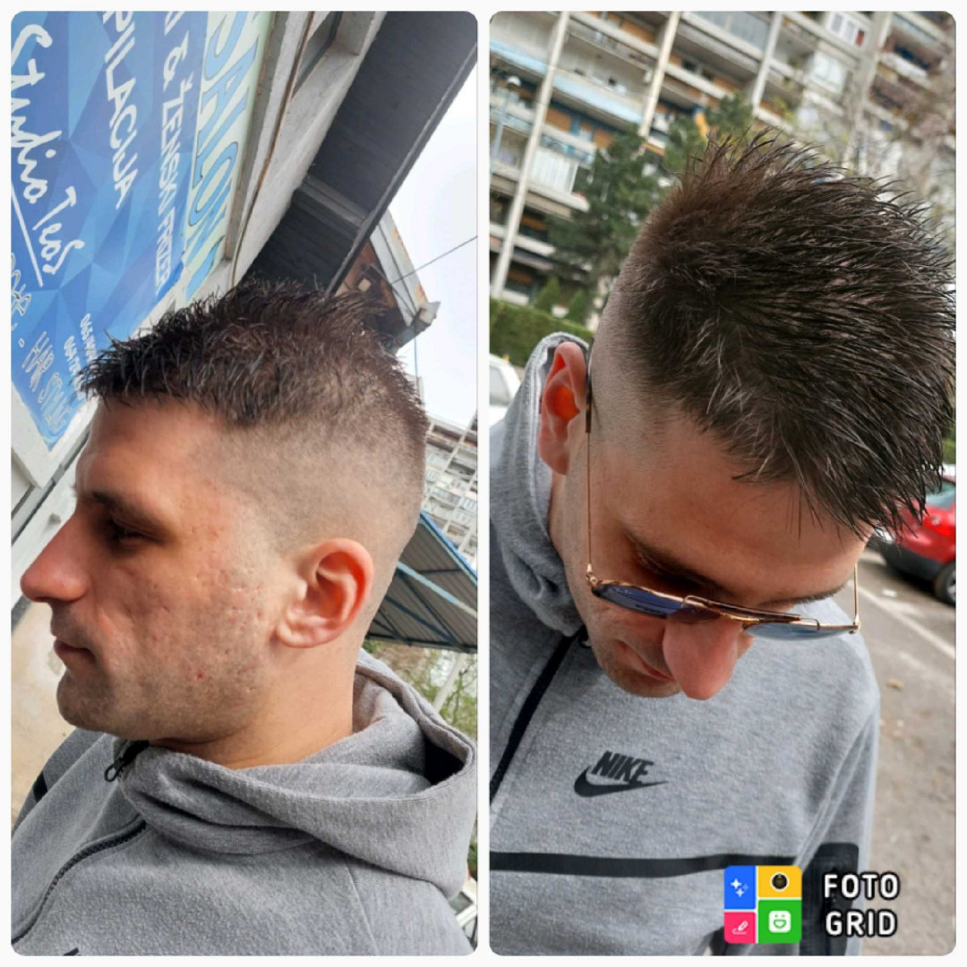 TeoS - Zemun #beograd Muško šišanje Muško šišanje fade + pranje kose