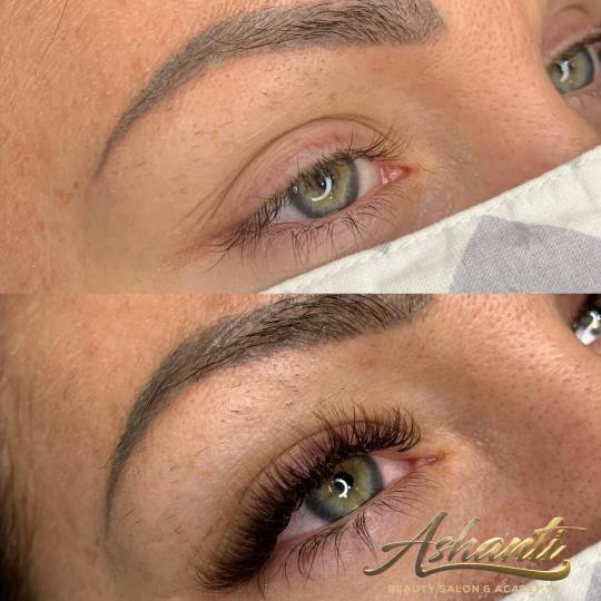 Ashanti Beauty Salon & Academy #beograd Nadogradnja trepavica Nadogradnja svilenih trepavica - ruski