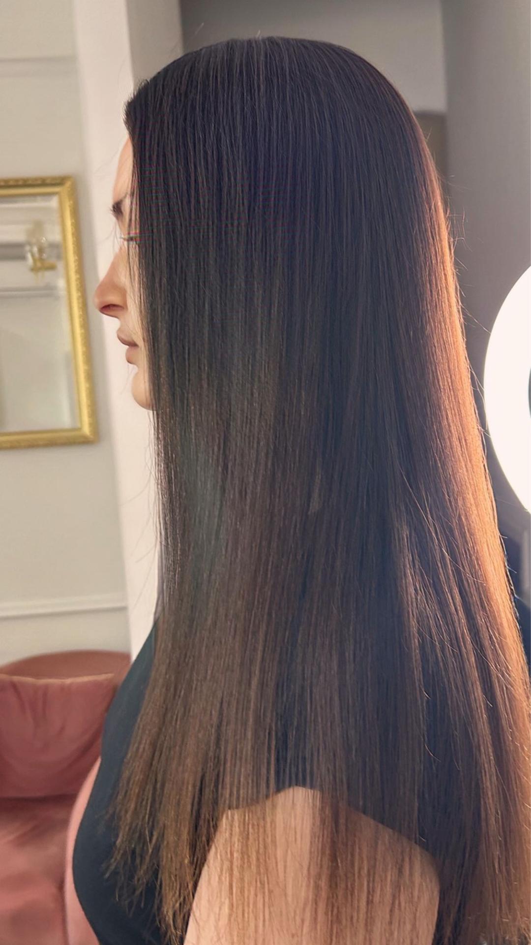 Keratinsko ispravljanje kose KSILK - ekstra duga kosa - Esthetique Privé, Beograd Keratinski tretmani Frizerski saloni Keratinski tretmani, Beograd, Centar, Stari grad, Dorćol