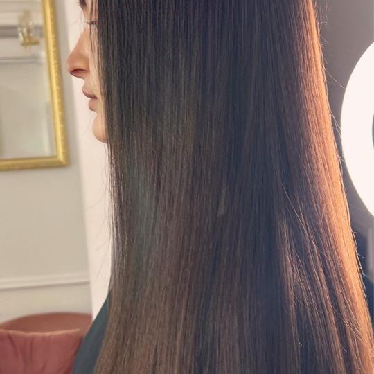 Esthetique Privé #beograd Keratinski tretmani Keratinsko ispravljanje kose KSILK - ekstra duga kosa