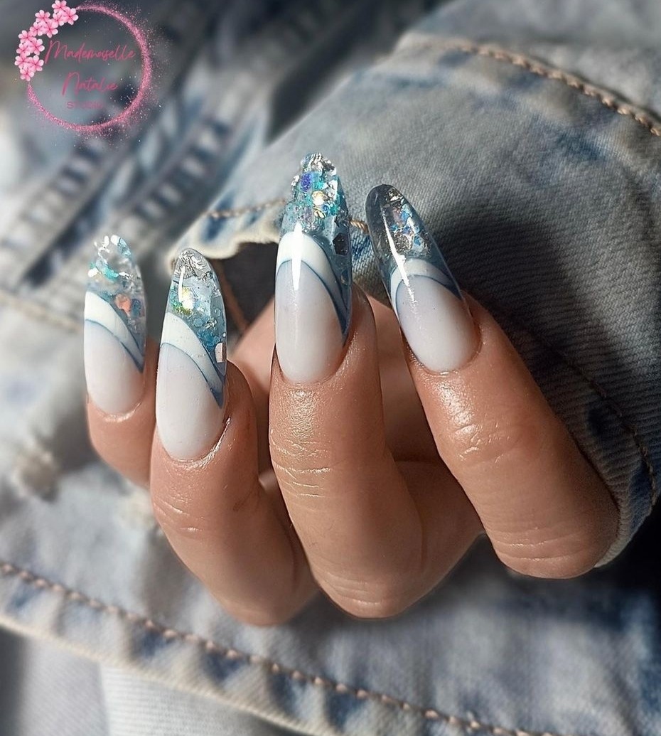 Mademoiselle Natalie studio #beograd Izlivanje noktiju Korekcija izlivanja noktiju gelom - L dužina