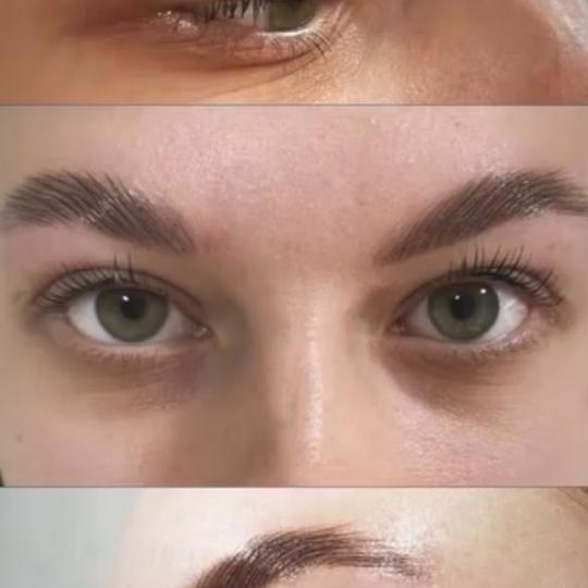Agave beauty bar #beograd Obrve Brow lift + farbanje obrva