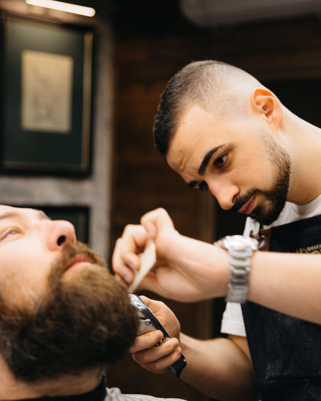 OldBoy Barbershop #beograd Berberin Korekcija brade + izbrijavanje