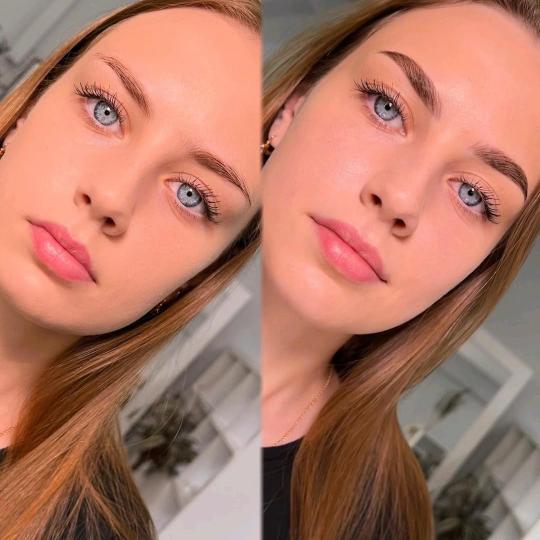 AmiSo Beauty Studio #novisad Obrve Korekcija obrva voskom / pincetom + farbanje obrva