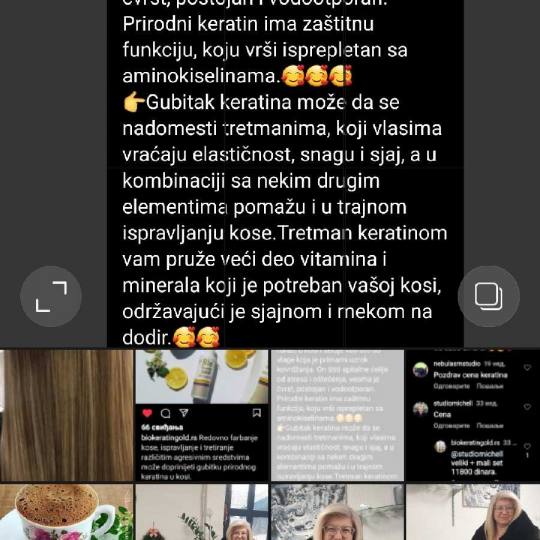 TeoS - Zemun #beograd Keratinski tretmani Keratinsko ispravljanje kose / keratinska nega bez ispravl