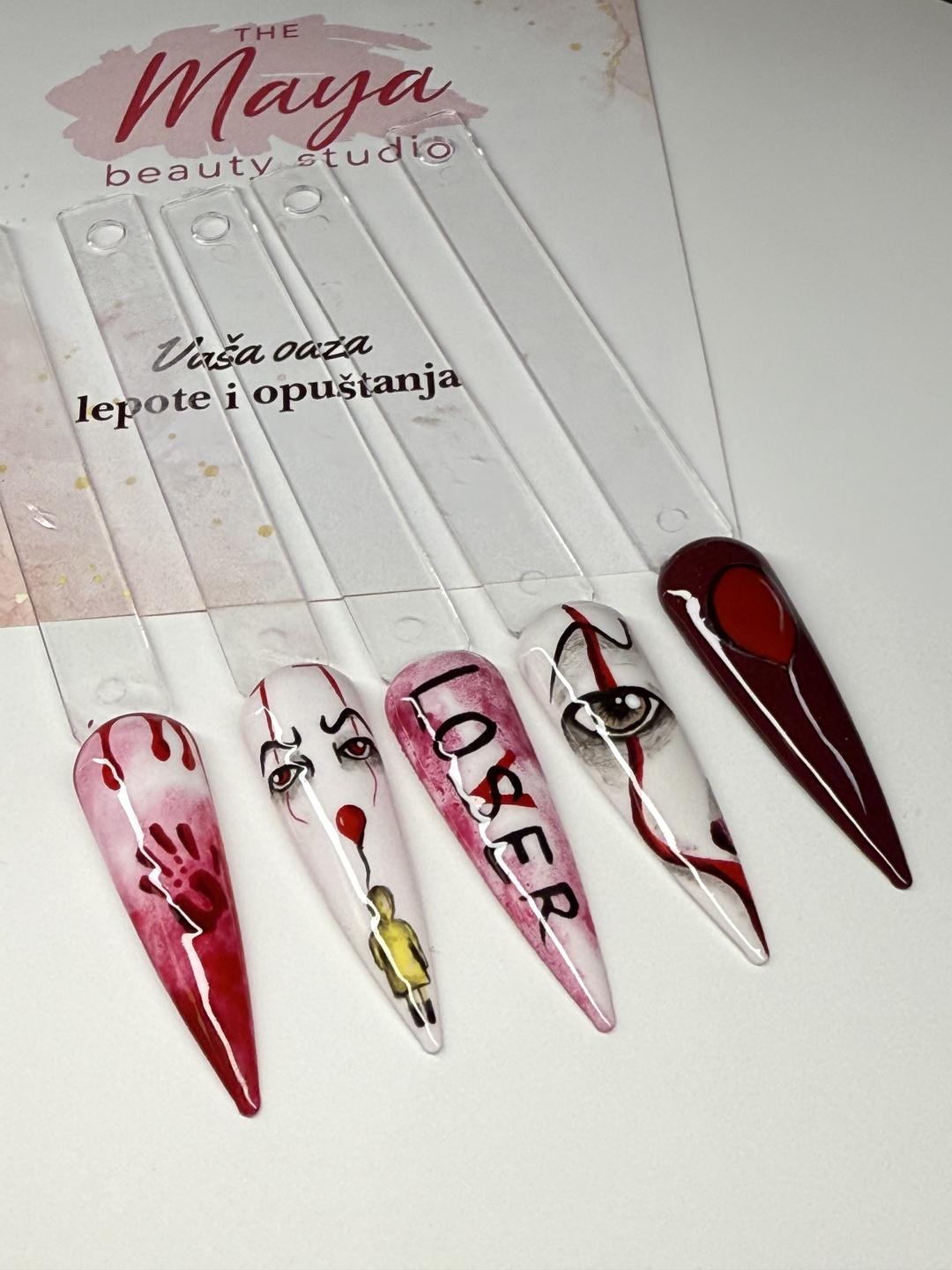The Maya #beograd Ukrašavanje noktiju French / nail art - dodatak uz uslugu