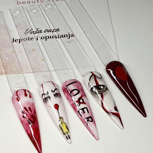 The Maya #beograd Ukrašavanje noktiju French / nail art - dodatak uz uslugu Ukrašavanje noktiju