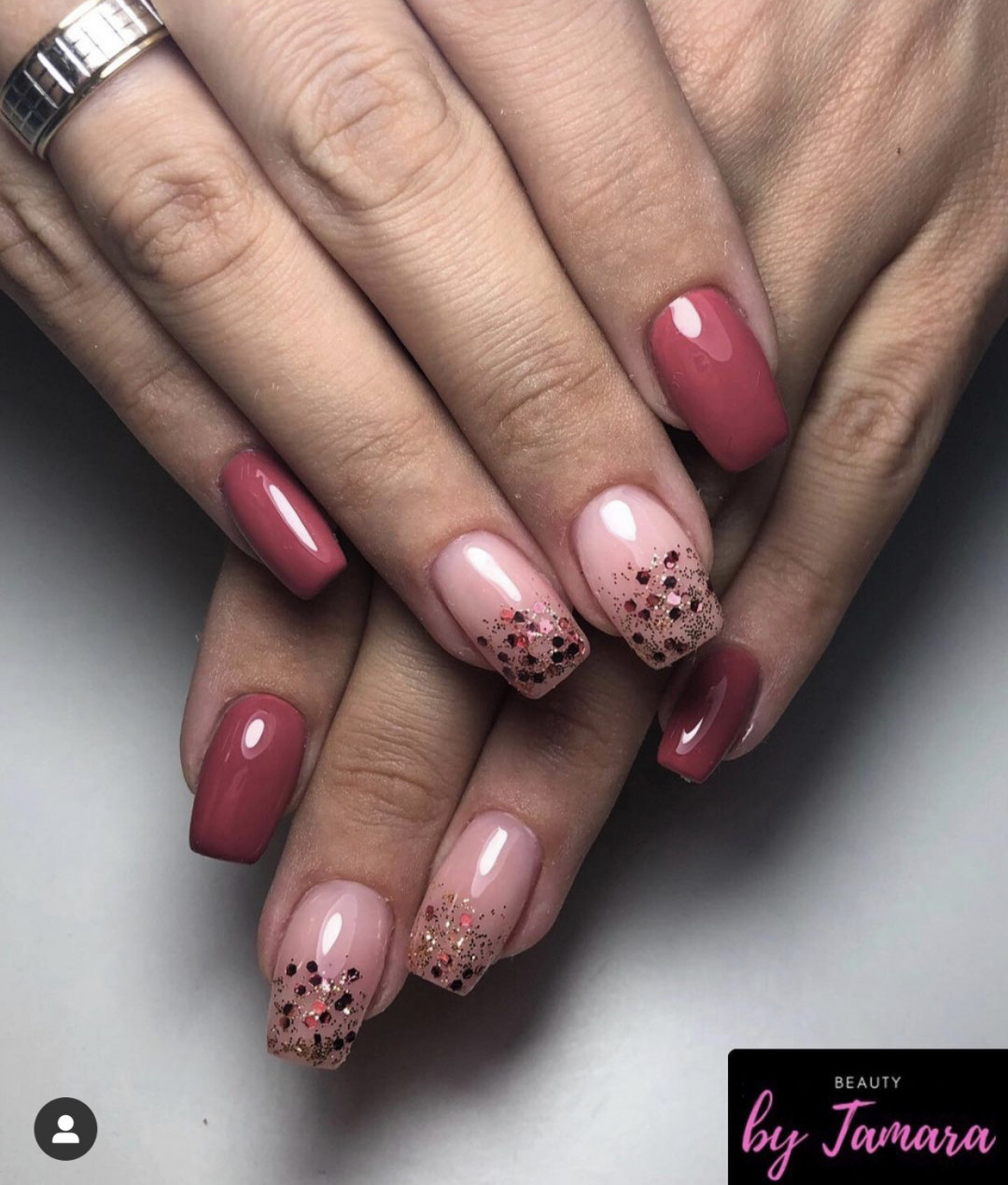Beauty by Tamara #beograd Korekcija noktiju Korekcija noktiju - M dužina