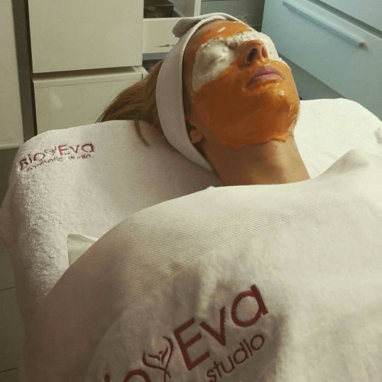 Bio Eva #nis Nega lica-blic maska za blistav ten