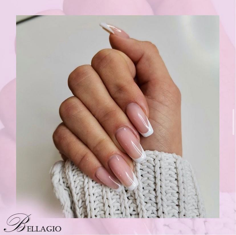 Bellagio beauty center #beograd Ojačavanje noktiju Ojačavanje prirodnih noktiju gelom - kratki nokti